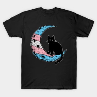 Transgender Moon Cat T-Shirt